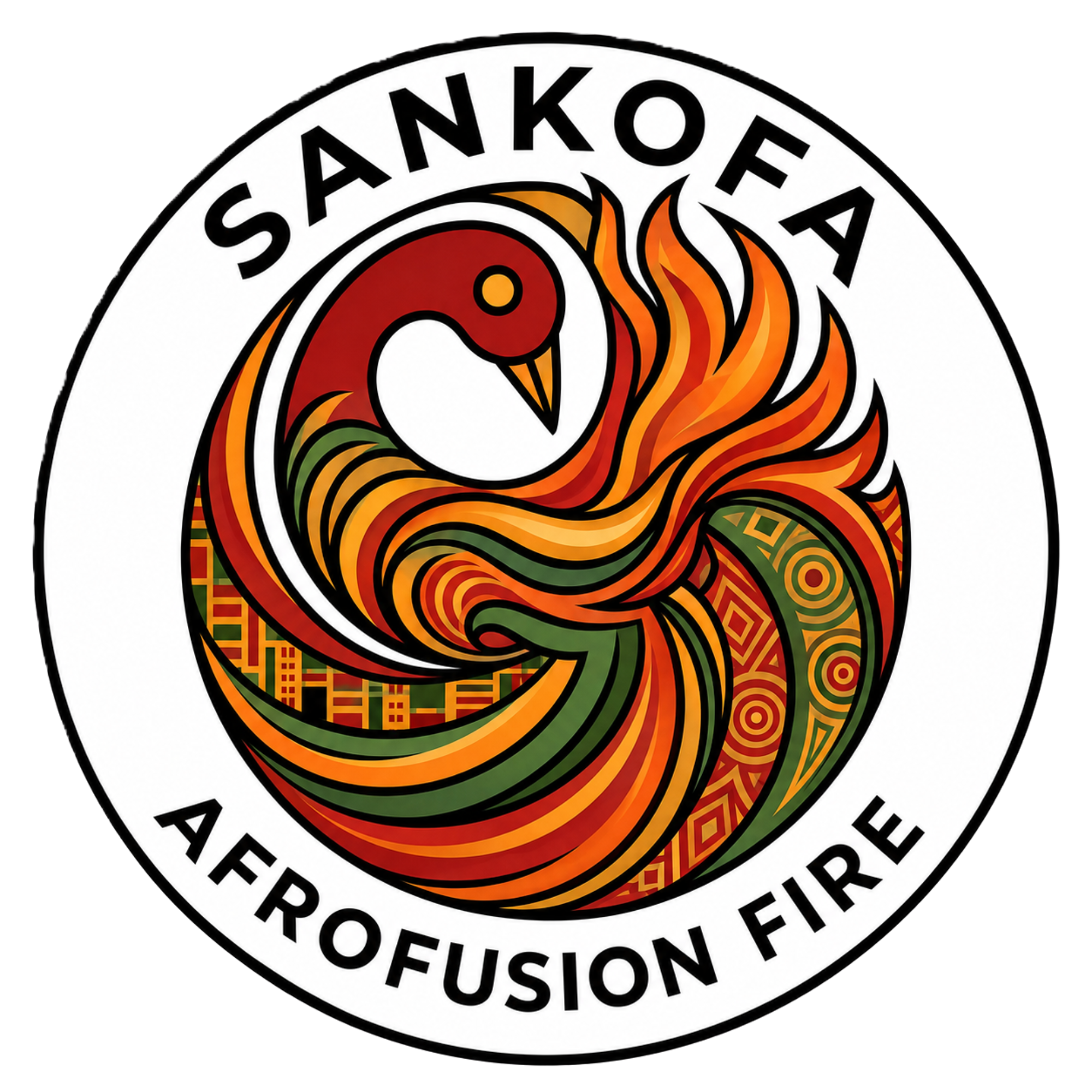 AfroFusion Fire performance team logo